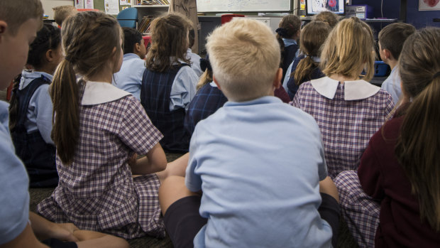 Across Queensland there were 1027 suspensions from prep classrooms and 1956 suspensions from year 1 classrooms.