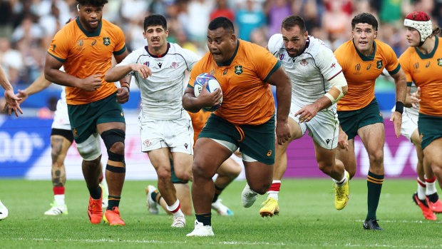 Taniela Tupou’s selection in the No.3 jersey points to a more destructive mindset for the Wallabies.