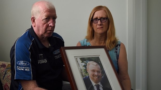 Jeffrey Lindsell's parents, Desmond and Kathleen Lindsell. 