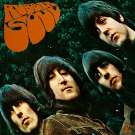 The cover of the 1965 album Rubber Soul. Is it their best?