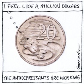 I feel like a million dollars.