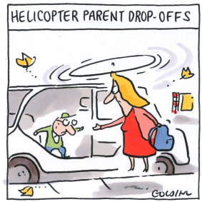 Helicopter parenting.