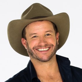 Luke Jacobz is among the celebrities in the jungle.