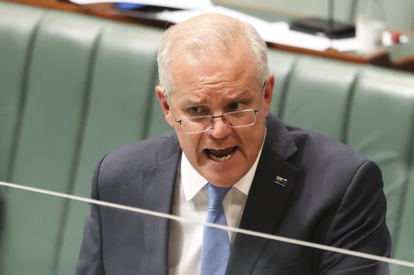 Scott Morrison stepped up his attacks on Anthony Albanese in Parliament this week.