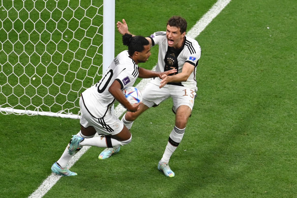 Two thrilling final Group E games in Qatar meant qualification for favourites Germany and Spain went down to the wire. In the end, not even a 4-2 win by Germany over Costa Rica (pictured) was enough to see Germany through to the knockouts.