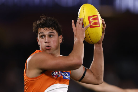 GWS’ Finn Callaghan.