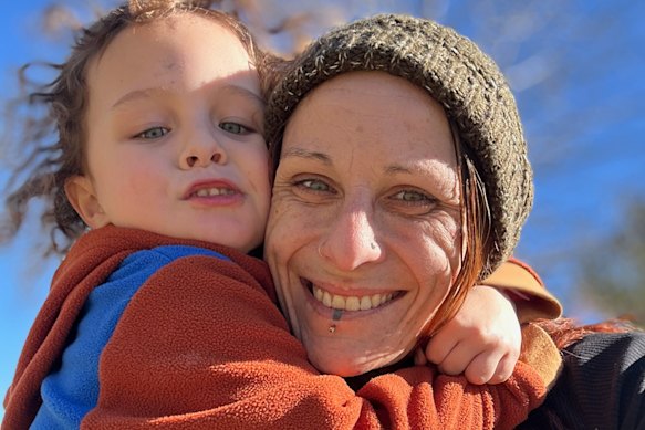 PhD candidate Jess Doumany, pictured with son Billy, is researching new ways of supporting mothers and babies impacted by perinatal opioid exposure.