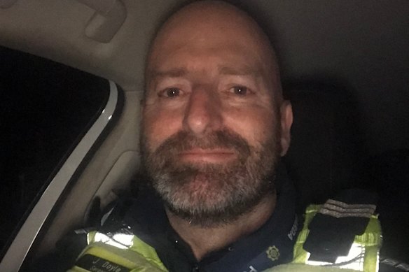 The career of Melbourne policeman Jason Doyle was brought to an end due to PTSD he experienced as a result of doing the job. 