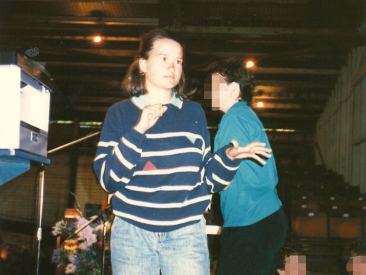 West during her University of Sydney days.