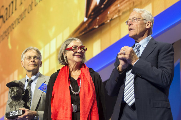 Jim, Alice and Rob Walton are the children of the family’s late patriarch, Sam Walton.