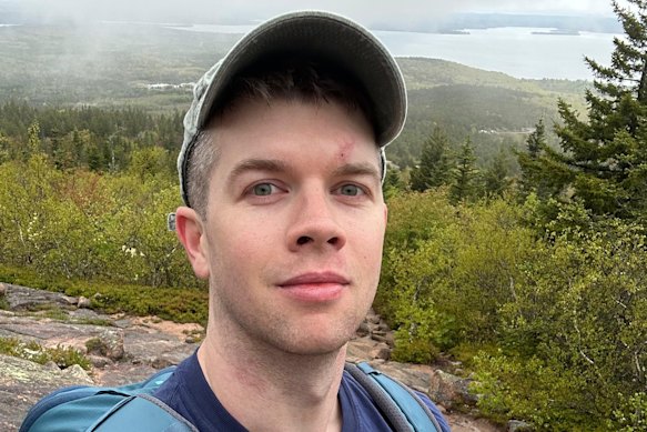 Scott Novak, 31, was attacked by a gang in Washington, DC, in May. The lawyer and registered Democrat opposes Donald Trump’s “very scary” takeover of policing in the city.