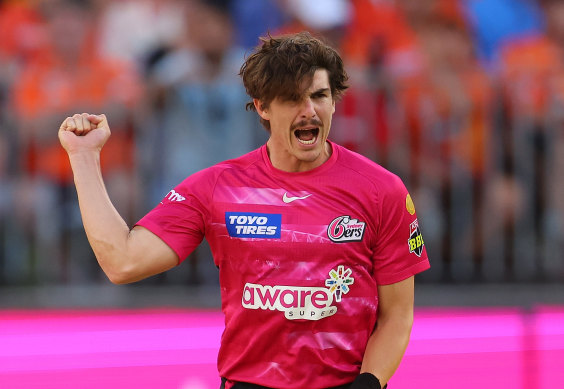 Sean Abbott, the leading wicket-taker in the Big Bash this season, has been named in the team of the tournament.