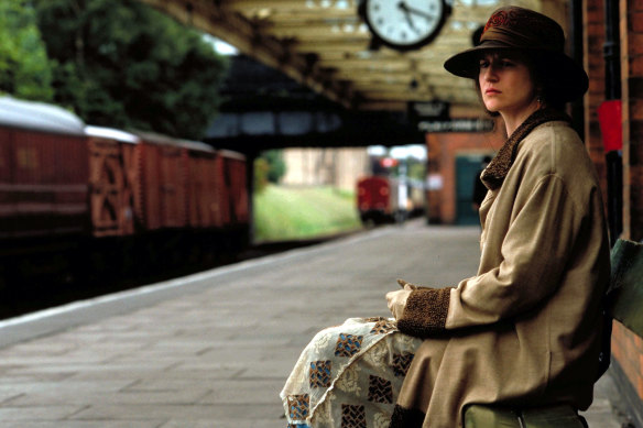 Nicole Kidman as Virginia Woolf in the film adaptation of Michael Cunningham’s novel The Hours.