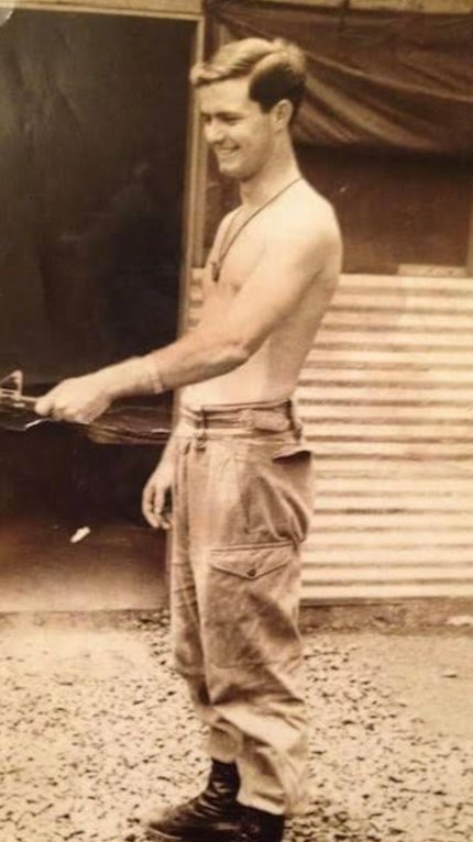 Geoff Serbutt in Vietnam.