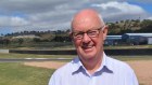 Bathurst Mayor Graeme Hanger is in the driving seat of the expansion project at the historic Mount Panorama race track.