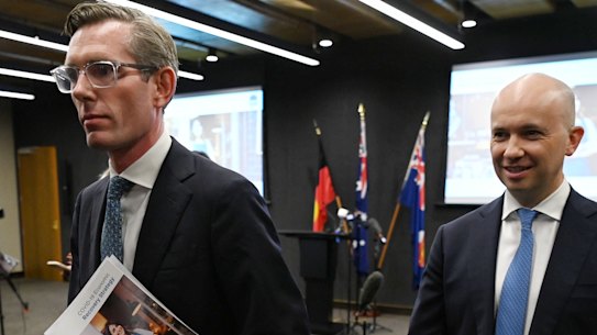 Premier Dominic Perrottet and Treasurer Matt Kean have unveiled a recovery plan for the NSW economy