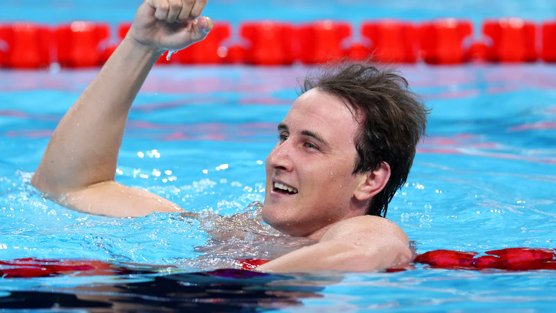 Cameron McEvoy strikes gold in men’s 50m freestyle final