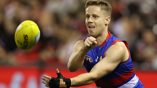 Western Bulldog Lachie Hunter.