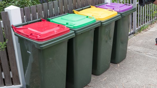 Most households will soon have to deal with four bins.