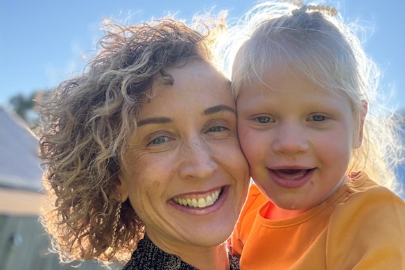 Tatyana Leonov with her daughter, Millie, who has Angelman syndrome.
