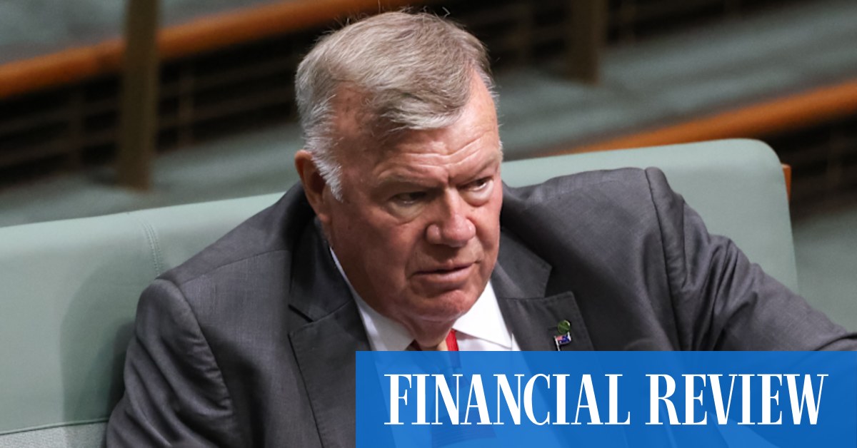 afr.com - Joshua Peach - One Nation's new MP owns five properties, pharma stocks
