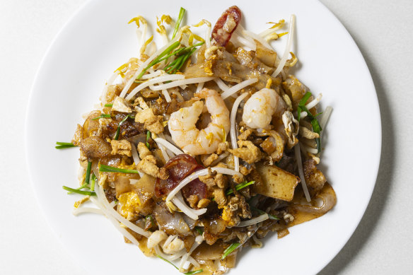 Char kwai teow at Danny’s Kopitiam.