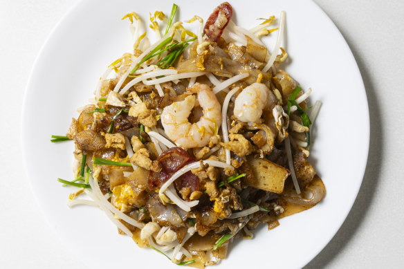 Char kwai teow at Danny’s Kopitiam.