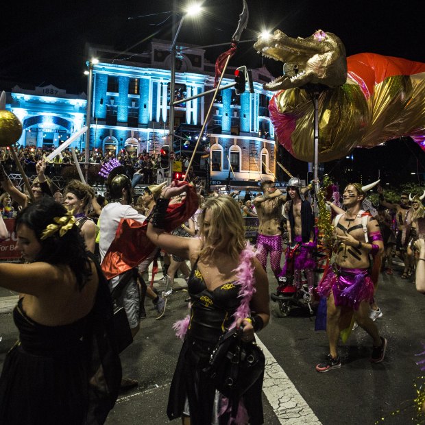 Sydney Gay and Lesbian Mardi Gras was once known as a sexually liberating parade. 