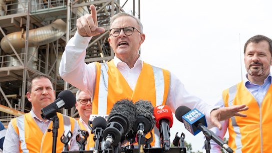 Anthony Albanese announced a $100 million partnership with the Queensland government for a battery manufacturing precinct during the federal election.