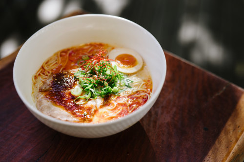 Taro’s Ramen’s red tonkotsu ramen.