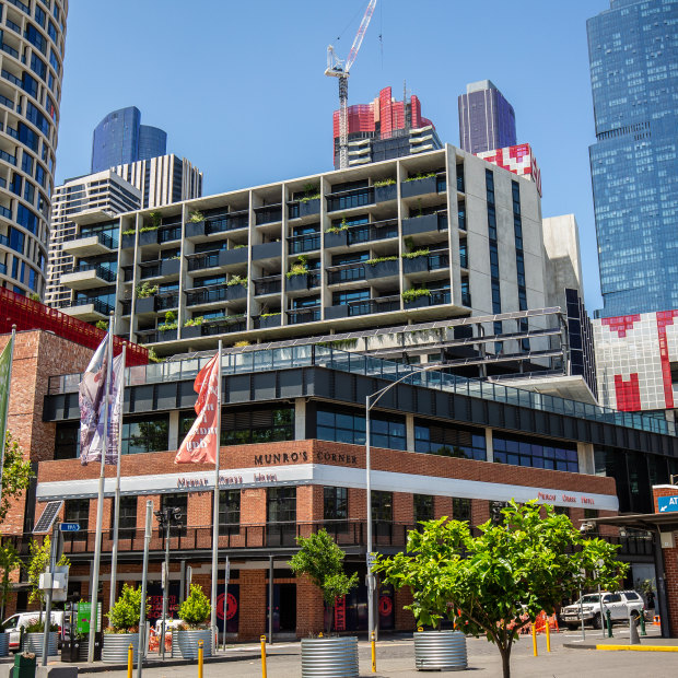 The Munro development at Queen Victoria Market.