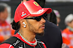 Lewis Hamilton finished off the podium. 