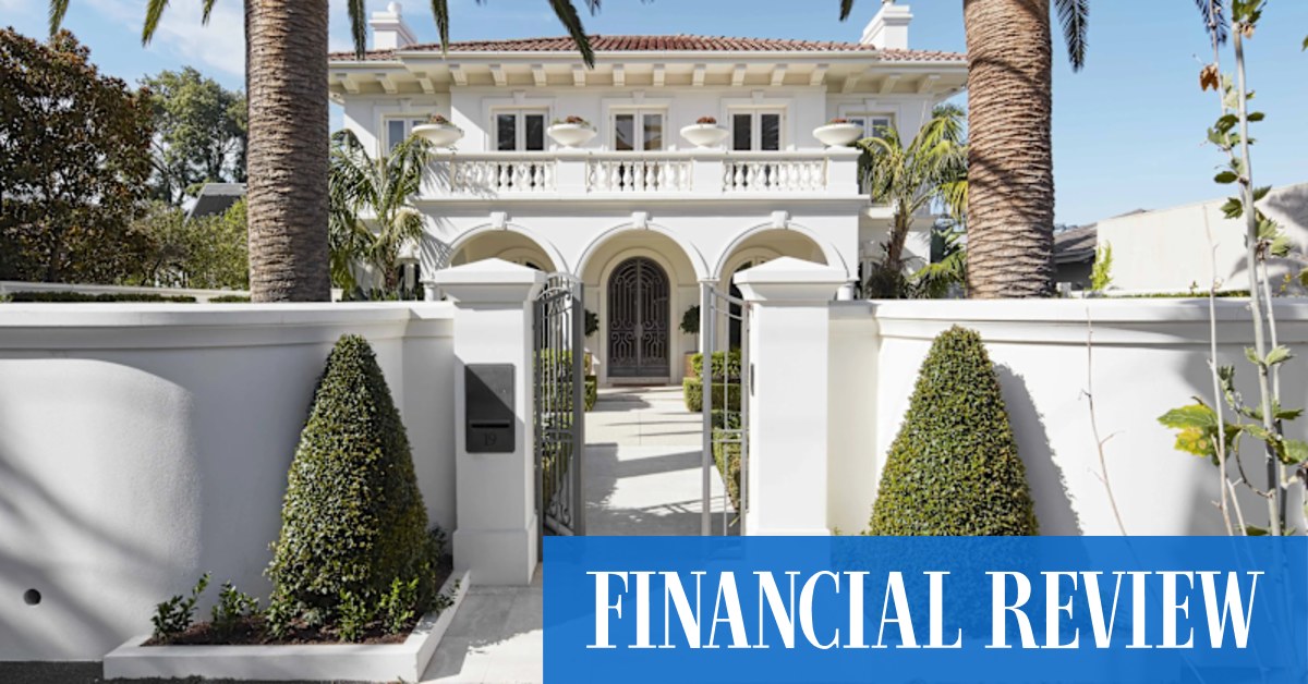 afr.com - Bonnie Campbell - Cybersecurity boss splashes $13.6m on Brighton home with sky-terrace