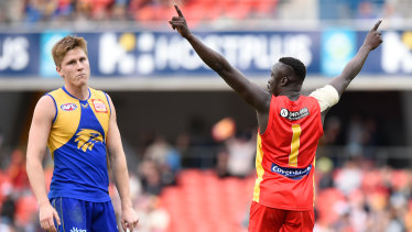 Mabior Chol shone for the Suns against West Coast.