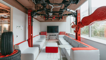 SafetyCulture’s Toyota-themed meeting room.