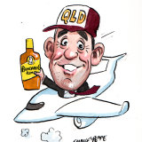 Lex Greensill flew into Australia on his private jet this week. Illustration: John Shakespeare
