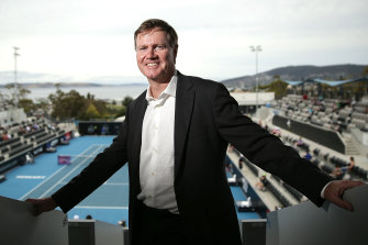 Former Tennis Australia president, Steve Healy.