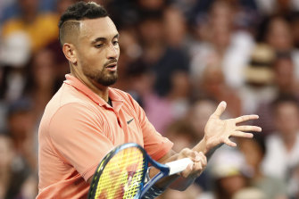 Nick Kyrgios Rafael Nafal Serena Williams Novak Djokovic Enter