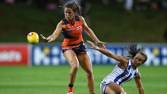 Kangaroos AFLW: Ash Riddell sidelines for six weeks after GWS Giants ...