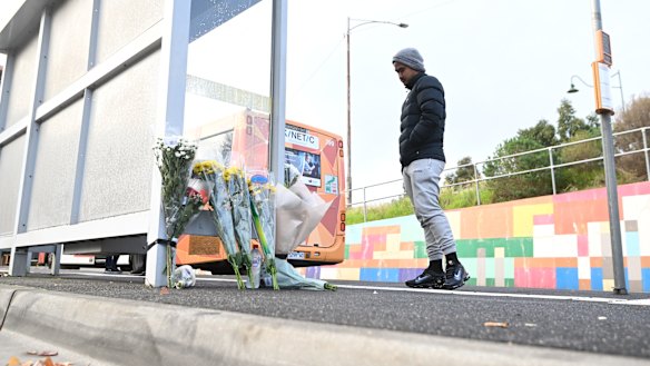 Mawn Lyhym brother of the Pasawm, who was stabbed at a bus stop in Sunshine. 