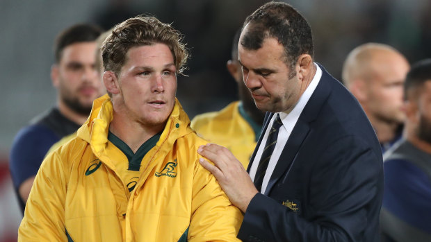Michael Hooper denied there was team disunity after he and other members of the leadership group reported the breach to coach Michael Cheika.