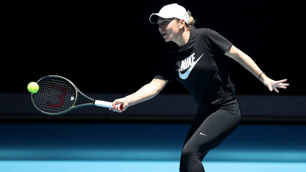 Simona Halep is optimistic Australia will continue to be a happy hunting ground for her.