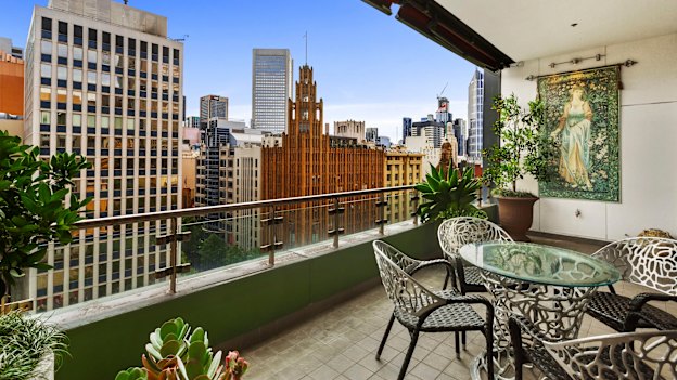 Two city penthouses, listed as being worth more than $4 million, are among the division of assets.