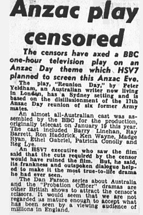 How the banned  play was covered in 1962.