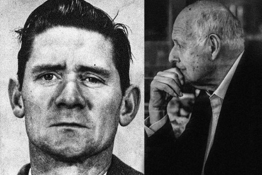 Ronald Ryan (left) was the last person to be executed in Australia. Bryan Harding (right) was invited to attend the hanging at Pentridge Prison but declined. 