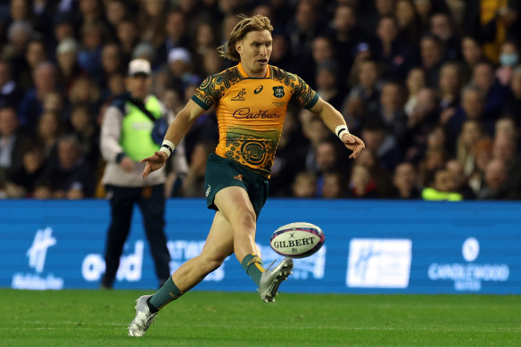 Tate McDermott has been a livewire for the Wallabies.