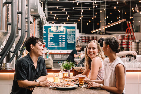 Sea Legs in Kangaroo Point is among the best urban breweries in the city.