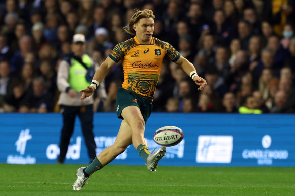 Tate McDermott was a livewire for the Wallabies.