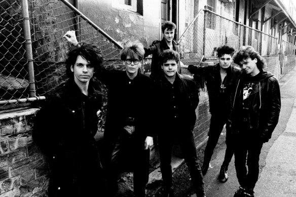 A 1986 publicity shot of INXS.