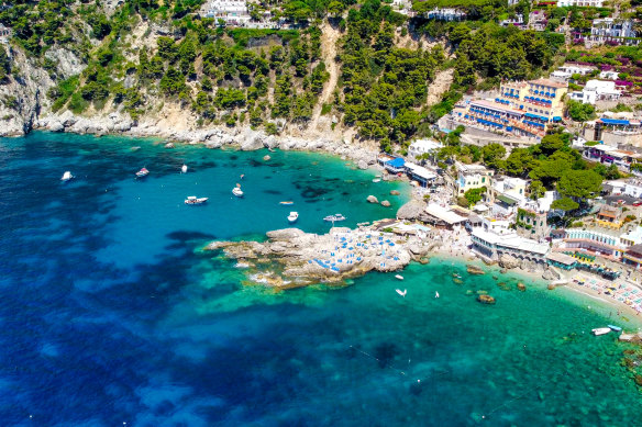 Marina Piccola, Capri.